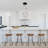 5-Light Cluster Pendant Light Led Chandelier-216877121-205221578