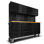 Coffre à outils 15 pouces AnorTrek avec 3 tiroirs et panneau perforé, armoire à outils roulante avec tiroirs pour le garage, noir