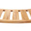 Banc de douche en teck de 29,5 po de largeur