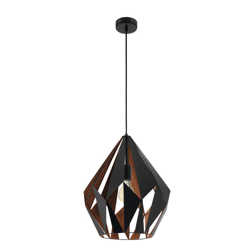 Aldrich 1 - Light Unique/Statement Pendant, Black