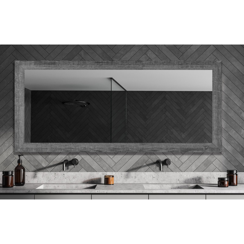 Miroir non biseauté Loon Peak®, 39,5 po x 72 po