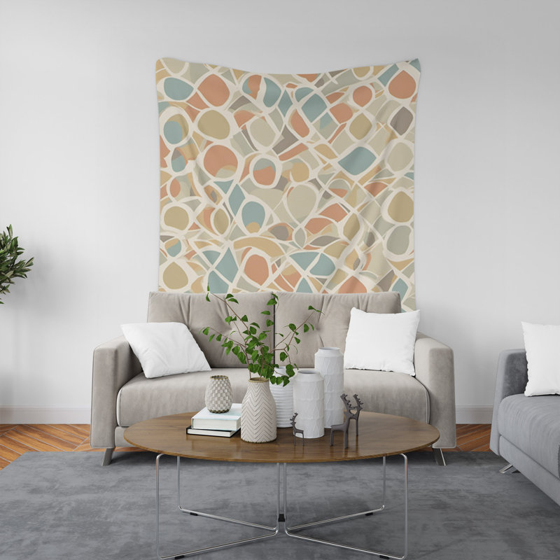 Tapisserie murale, H 80 po x l 68 po