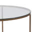 Modern Laminate Coffee Table with Crisscross Frame-1825918870-1825918865