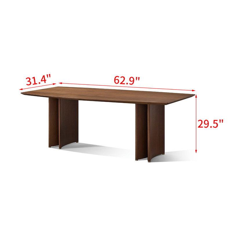 Table de salle à manger Thailyn, H 29,5 po x L 62,9 po x l 31,4 po