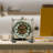 THE GEARS CLOCK Wall Clock with Real Moving Gears LU-LI_ 13 in "TROISVIERGES" SILVER-ANTIQUE