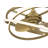 Hunter 20 inch Cirro Fandelier Ceiling Fan with LED Light Kit and Handheld Remote