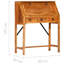 Acelynn Solid Wood Solid Wood Secretary Desk