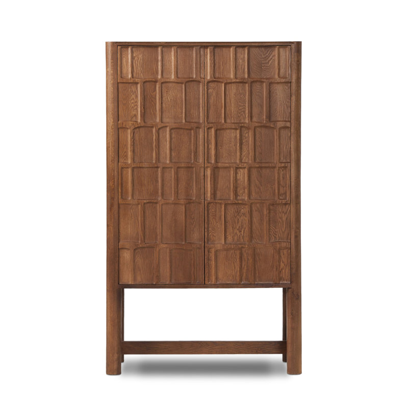 Ezri Cabinet-Black Oak, Brown