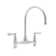Georgian Era™ Double Handle Kitchen Faucet with Accessories