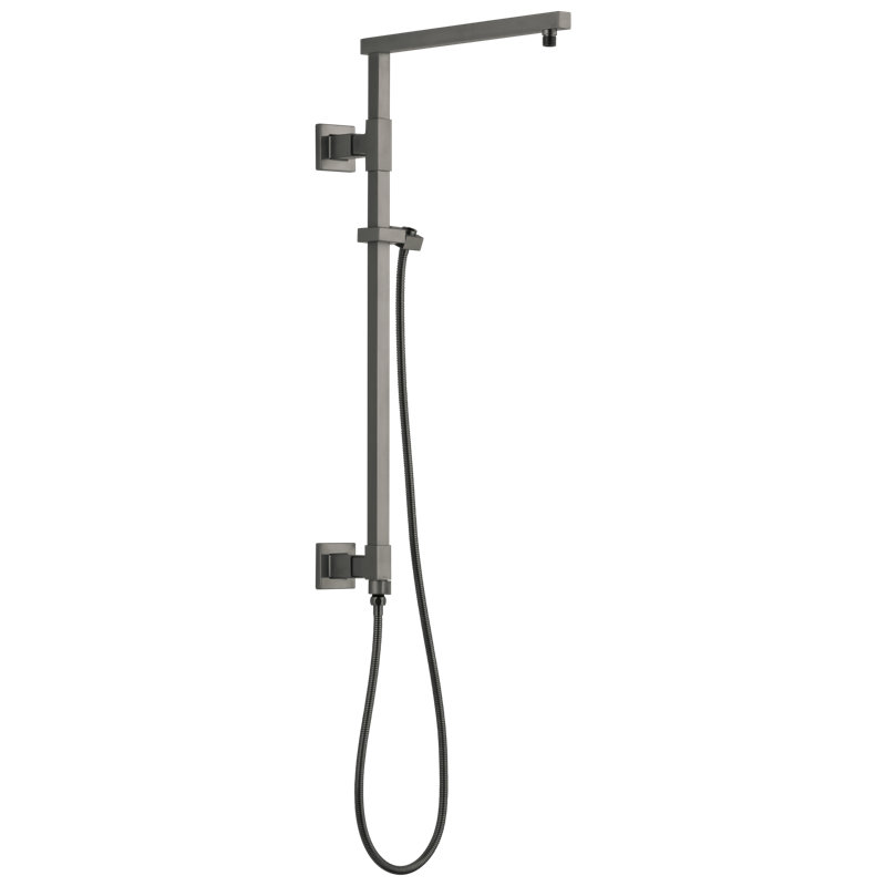 Shower Column Angular, Matte Black