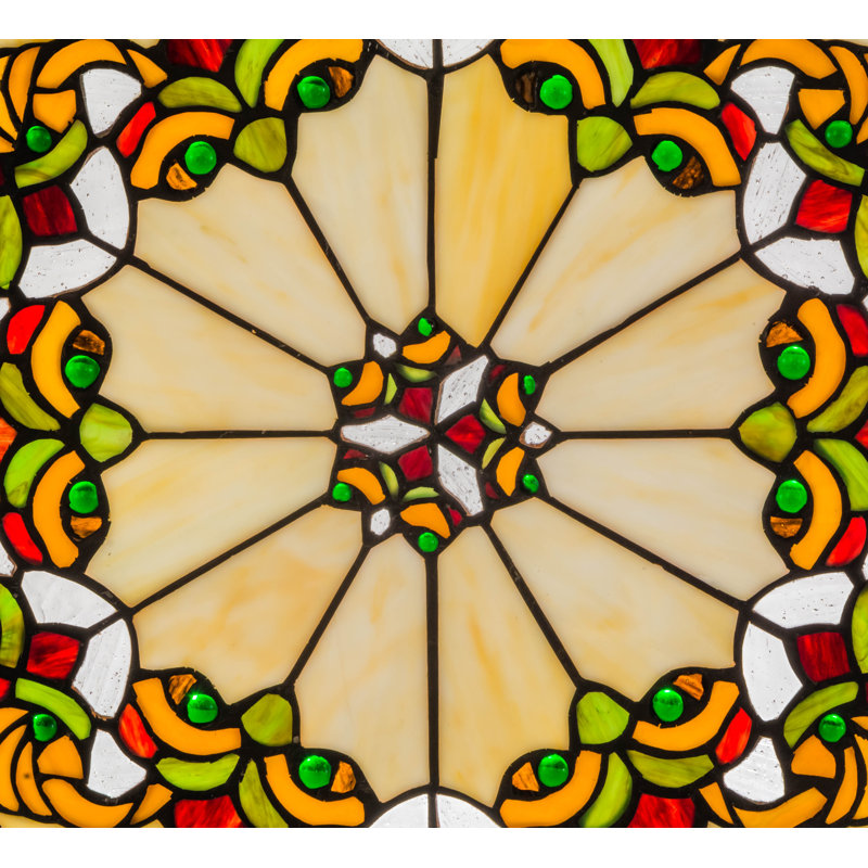 Middleton Medallion Stained Glass Window