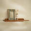 Tablettes murales flottantes en bois Sephine