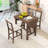 Shilonda 3-Piece Counter Height Dining Set, Wood Table with 2 Linen Upholstered Chairs-840397996-840397997