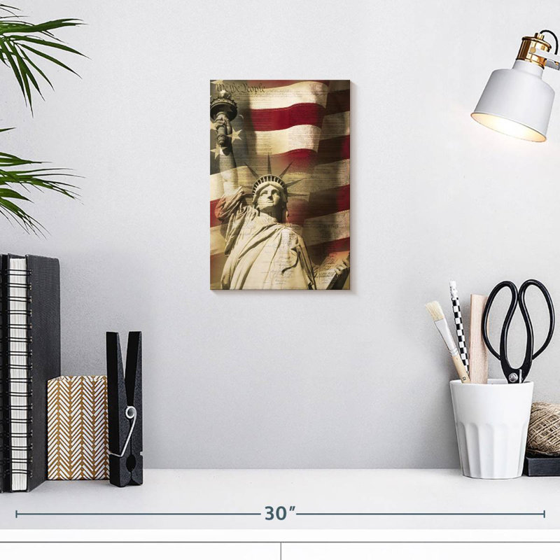 American Liberty Statue, 12" H x 8" W