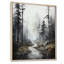 Méandre sur la route Thorugh Forest - route, art mural sur toile-91361992-110955339