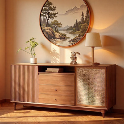 Nouvelle console en bois massif de style chinois