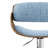 Adjustable Swivel Bar Stool