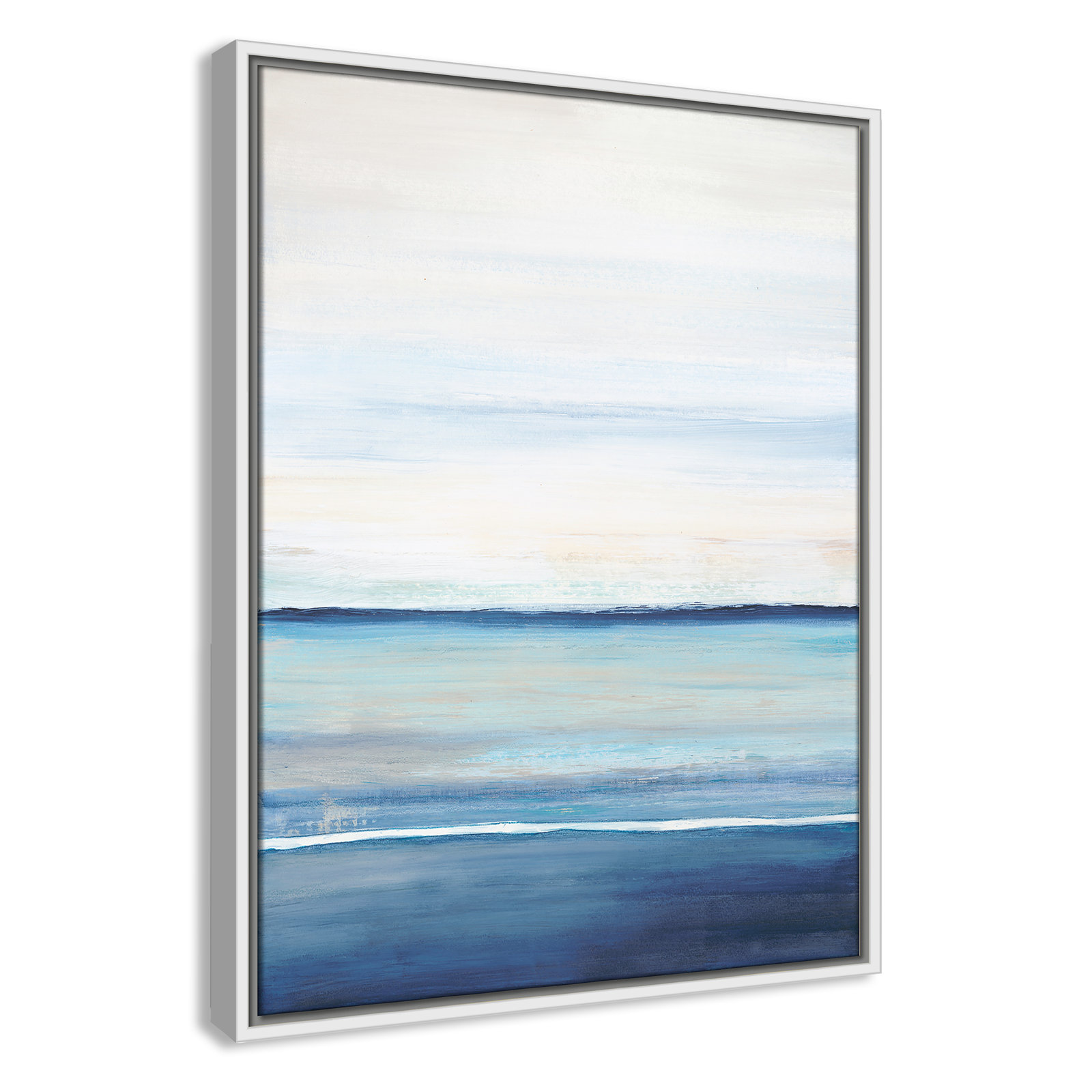 Emmit "Distant Whispers" Print by Filippo Ioco, 25.5" H x 19.5" W x 2" D, White Framed Canvas