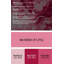 Aquarelle abstraite, art mural sur toile rose-1352856544