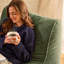 Boucle Bean Bag Chair-1806035098