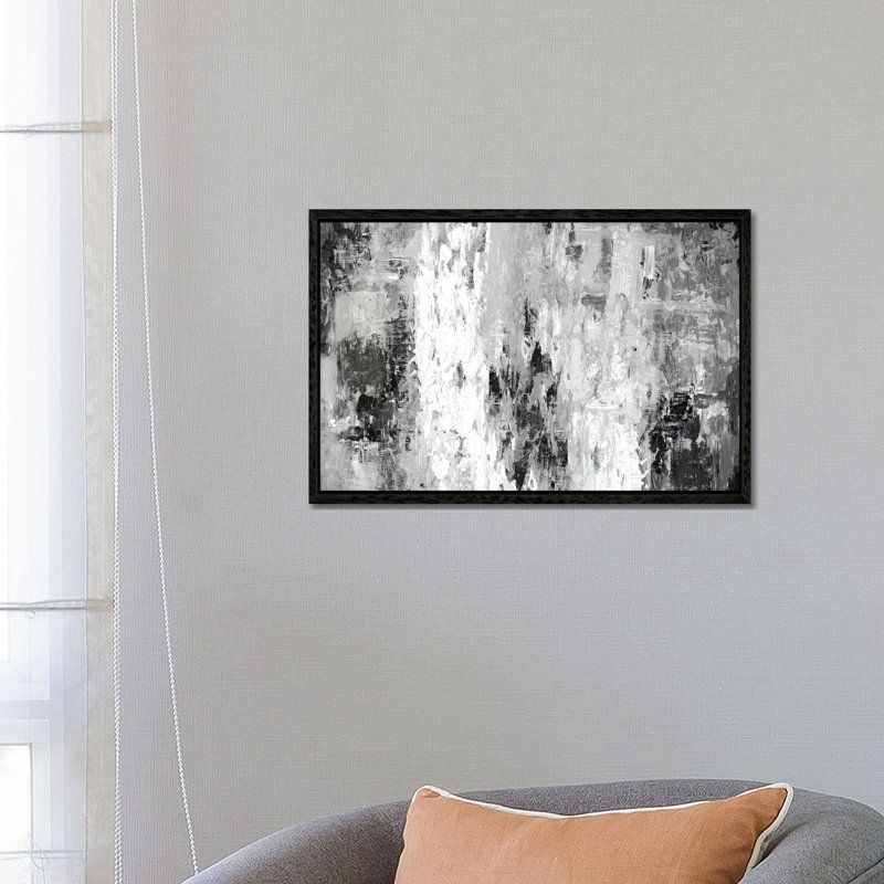 PI Studio by PI Studio - Floater Frame Gallery-Wrapped Canvas Giclée on Canvas, 45.72 cm H x 66.04 cm W, Black