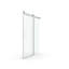 Porte de douche coulissante double sans cadre l 50 à 56 po x H 76 po