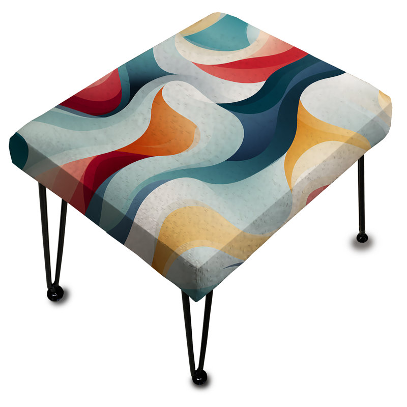 Urban Neutrality - Geometric Rectangle Ottoman