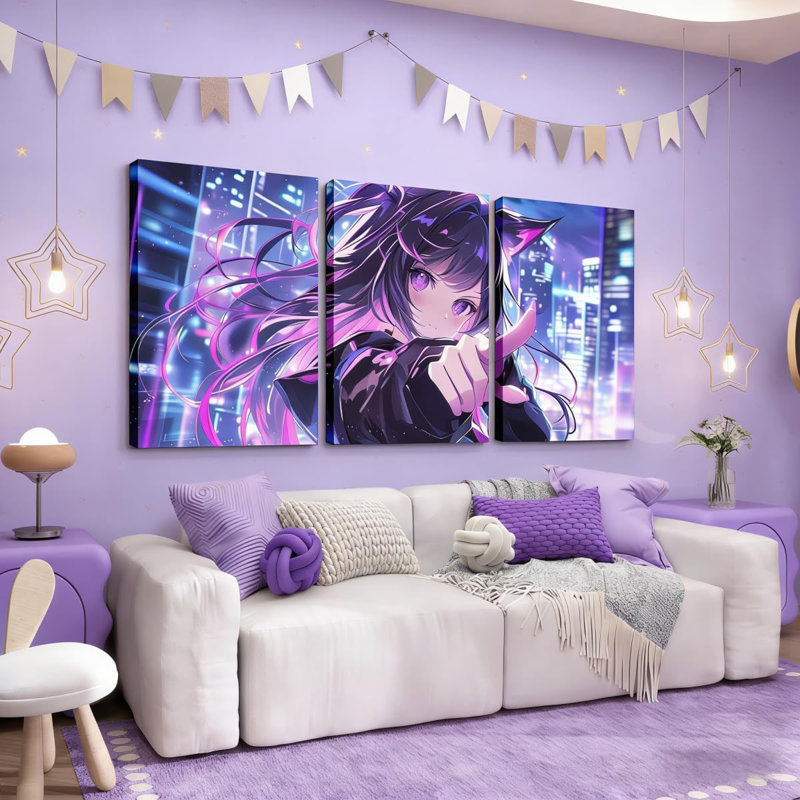 3 Piece Wrapped Canvas Print