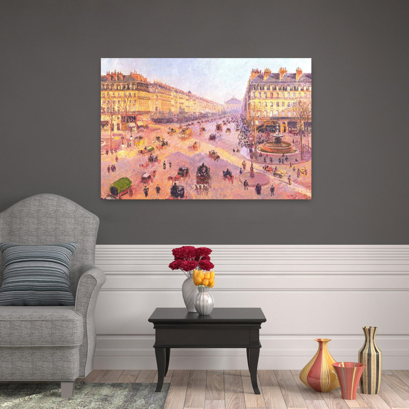 Avenue De L'Opera, H 32 po x l 48 po