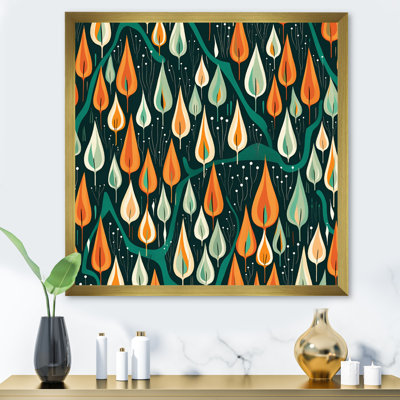 " Retro Abstract Drops XIV "