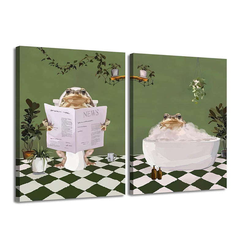 2 Piece Wrapped Canvas Print