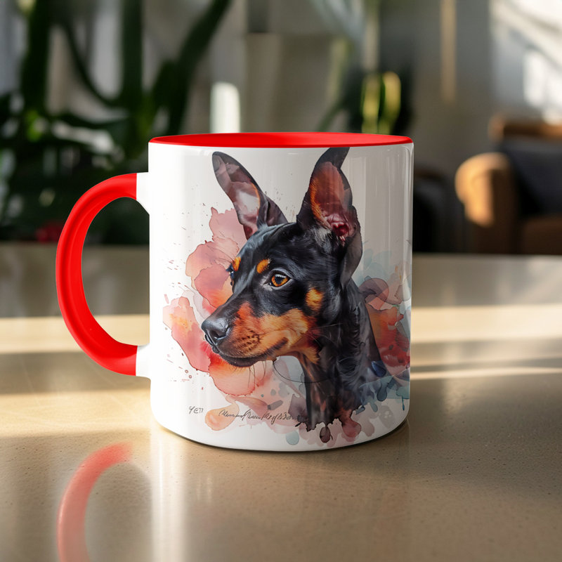 Mug, 1, Red