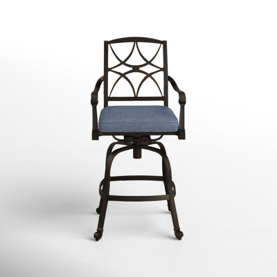 Wiltshire Powder Coated Aluminum Outdoor Stool