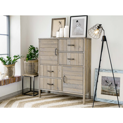 Perego 114cm Solid Wood Sideboard