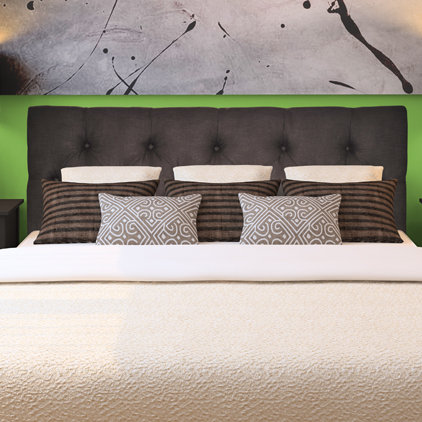 Huynh Upholstered Headboard, Klein Chocolate