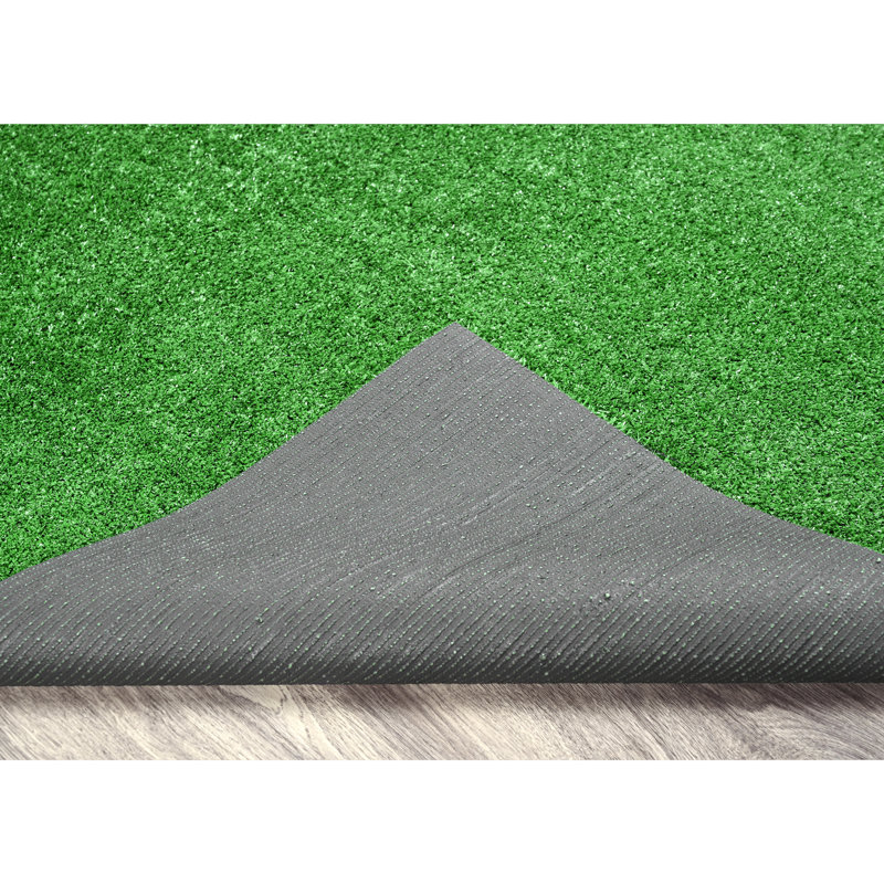 Tapis intérieur / extérieur en polypropylène touffeté à la machine Ashkhen, Rectangle de 5 pi x 8 pi