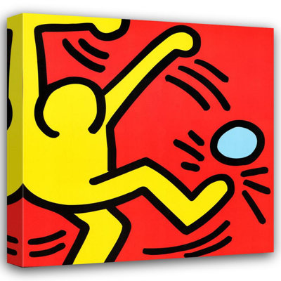 Sans titre (affiche Pelé), 1998 (un coup de pied jaune) MCG-H1342