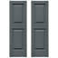 Builders Edge, deux panneaux égaux sur mesure, volets surélevés, comprend des pointes d'installation assorties (par paire)-105835313-105835289-105835331