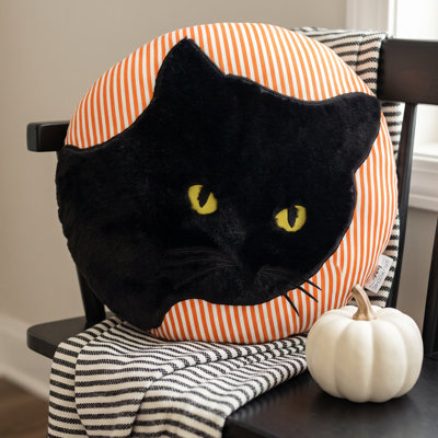Cat Eyes Decorative Pillow