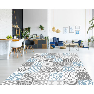 Artie Collage Kitchen Mat