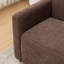 Canapé modulaire 5 pièces Orndorff - brun écorce