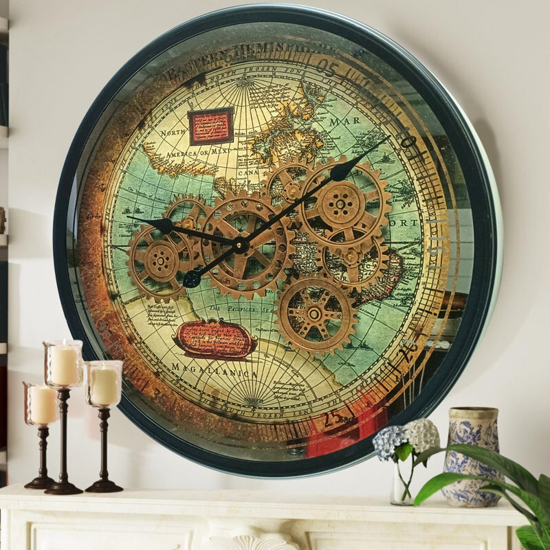 Solid Wood Wall Clock