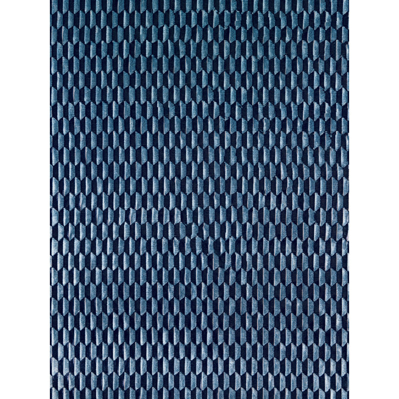 Tissu allegra La Boheme, Saphir / bleu marine