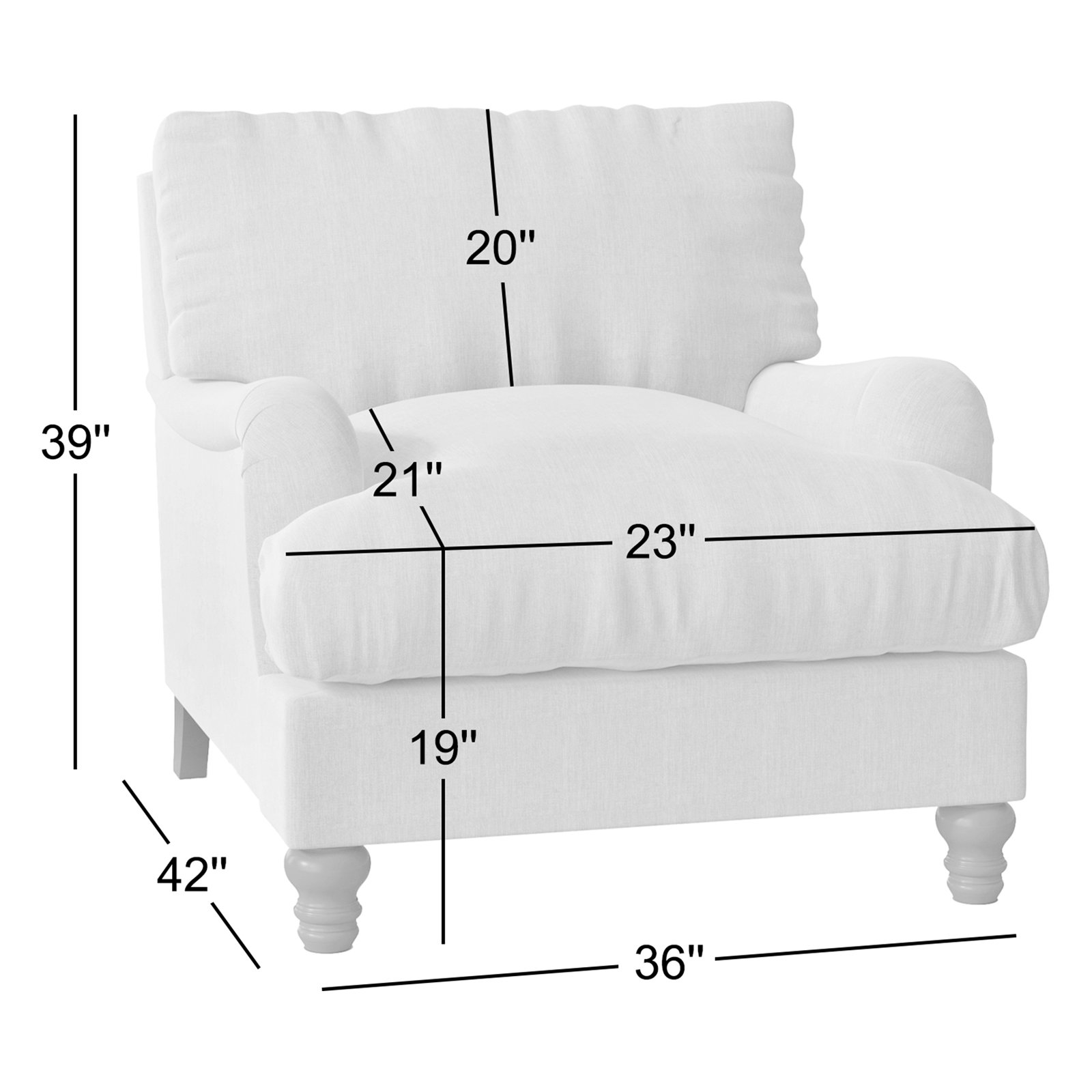 Walters Armchair, Bayou Sunshine Canvas
