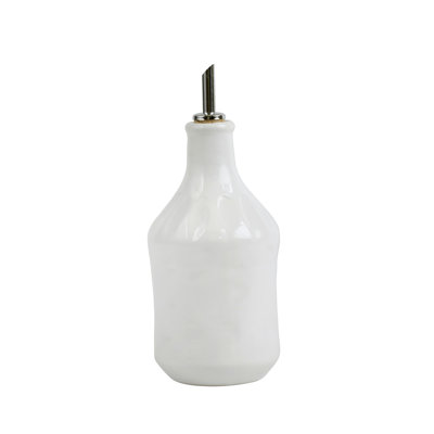 Pietra Serena 20oz. Ceramic Single Oil / Vinegar Cruet