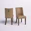 Chaise d'appoint rembourrée en similicuir Alejoa 19.5H
