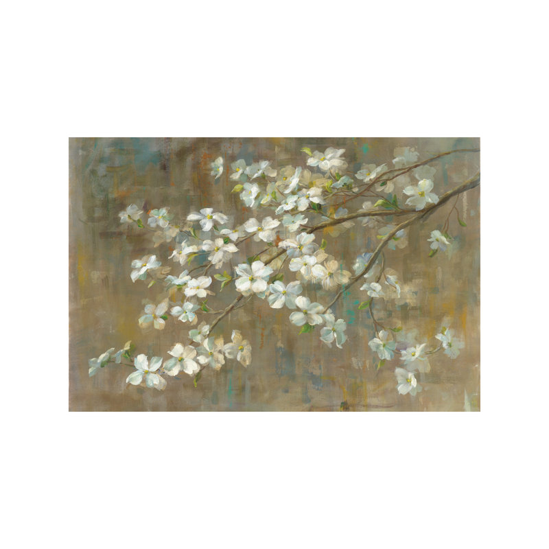 Dogwood In Spring by All That Glitters - Wrapped Canvas Print, 101.6 cm H x 66.04 cm W x 3.175 cm D