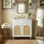 Meuble-lavabo 30 po Boho-Chic Rattan-1995126673