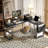 Rascoe L-Shaped Metal Base Computer Desk-1756414914