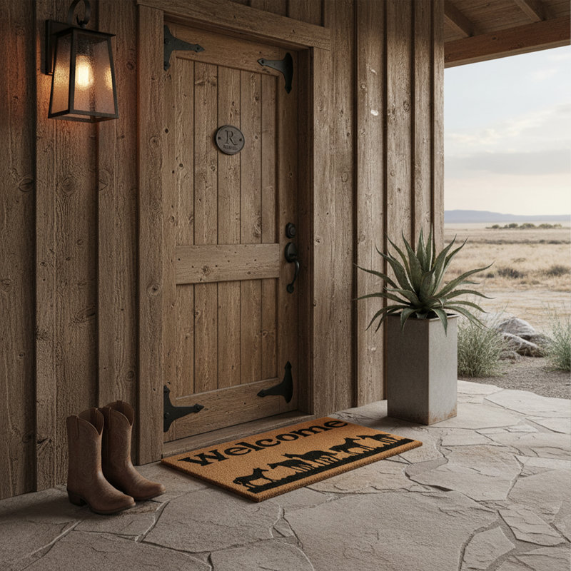 Ariade Non-Slip Outdoor Doormat, Rectangle 2' x 3'